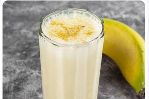 Banana Caramel Milk Shake