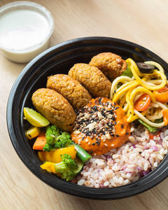 The Malabar Bowl Quinoa Falafel (Vegan) (Gluten Free)