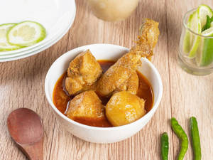 Chicken Curry With Alu