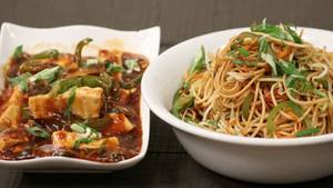 Paneer Noodles +Chilli Chicken