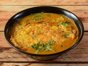 Omelette curry