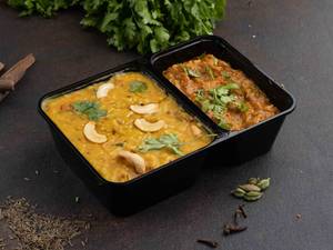 Kaju Sambar Rice With Kheema 