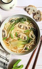 Veg noodles soup