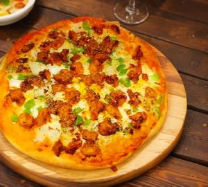 8" Chicken & Spicy Pizza 8ins