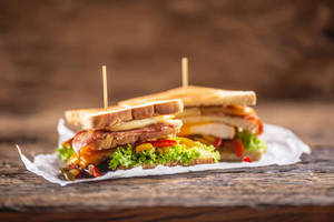 Veg Club Sandwich 