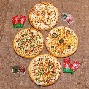 Veg Double Topping Combo