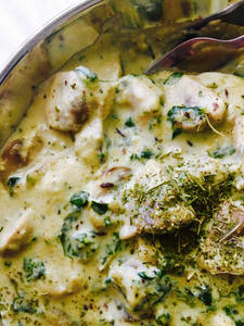 Mushroom Methi Malai