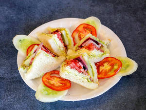 Vegetable Cheese Sandwich