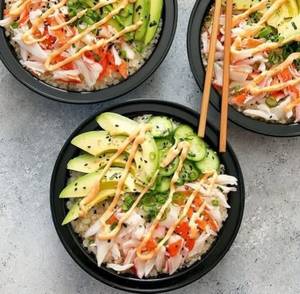 Holy Crab Poke Bowl