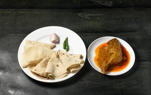Chicken Chap With 5 Rumali Roti
