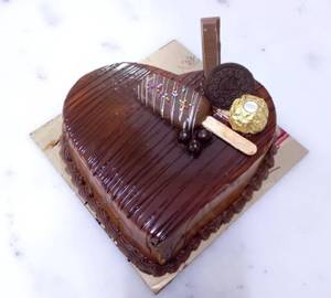 Choco Silk Cake Small (Heart Shape)