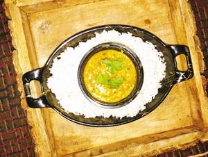 Dal With Jeera Rice 