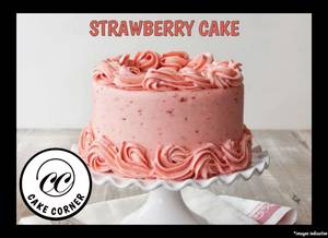 Strawberry Cake (500 gms)