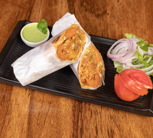 Keema Chicken Roll