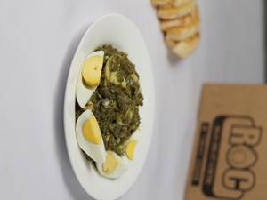 Green Gravy Boil Tikka(2 Eggs)