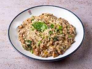Wild Mushroom And Aged Parmesan Risotto