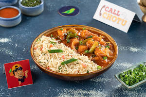 Fried Rice with Chilli Paneer