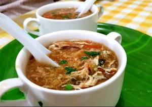 Chicken hot and sour soup