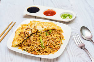 Mixed Mongolian Noodles