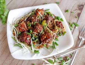 Veg Manchurian Dry Half