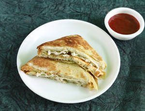 Double Plain Cheese Sandwich 