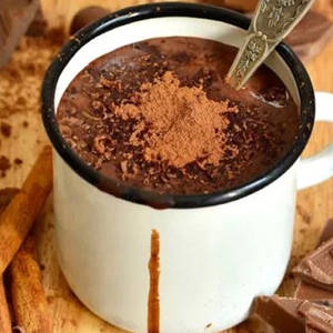 Hot Chocolate with Brownie Bits - 250ml