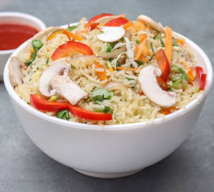Mushroom Fried Rice