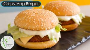Veg Cream Burger Simple