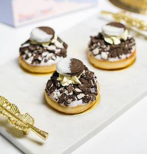 Oreo Custard Crumb Donut