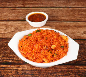 Chicken Schezwan Rice