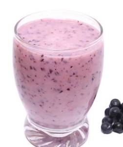 Black currant shakes