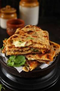 Egg Paratha With Special Dal Mughlai