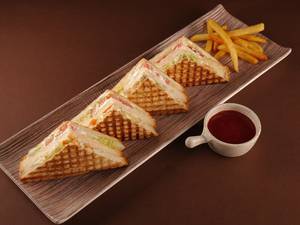 Veg Club Sandwich