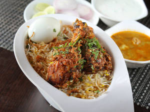 Punjabi Chicken Biryani