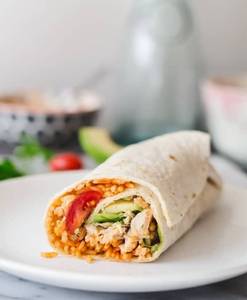 Peri Peri Chicken Wrap