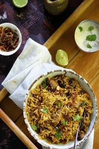 Mushroom Biryani