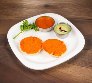 Ghee pudi idly [2 pieces]