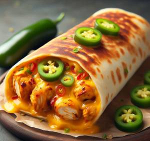 Cheesy Jalapeno Chicken 'n' Egg Roll