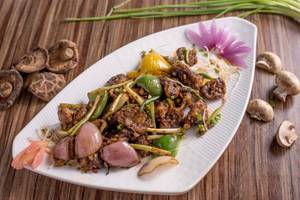 Chilli Mushroom Dry