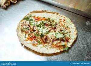 Open Chicken Shawarma