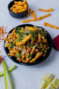 Kurkure Chaat