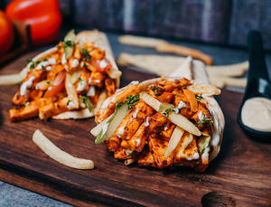 Veg Shawarma Roll