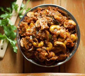 Kaju Mushroom Curry