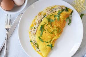 Egg Chicken Omlette
