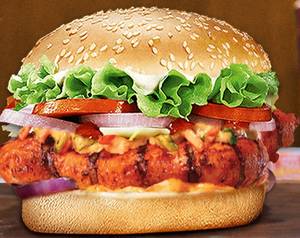 Tandoori Chicken Burger