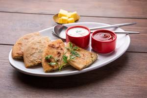 Mix Stuffed Paratha No Onion No Garlic