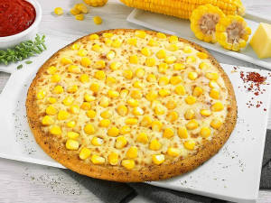 Cheese and corn pizza [7 inches]
