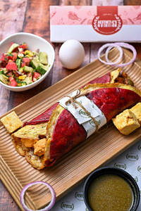 (egg) Multigrain Paneer Egg Wrap