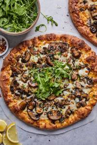 8" Mushroom Masala Cheese Pizza