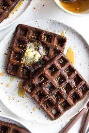Dark Choco Waffles